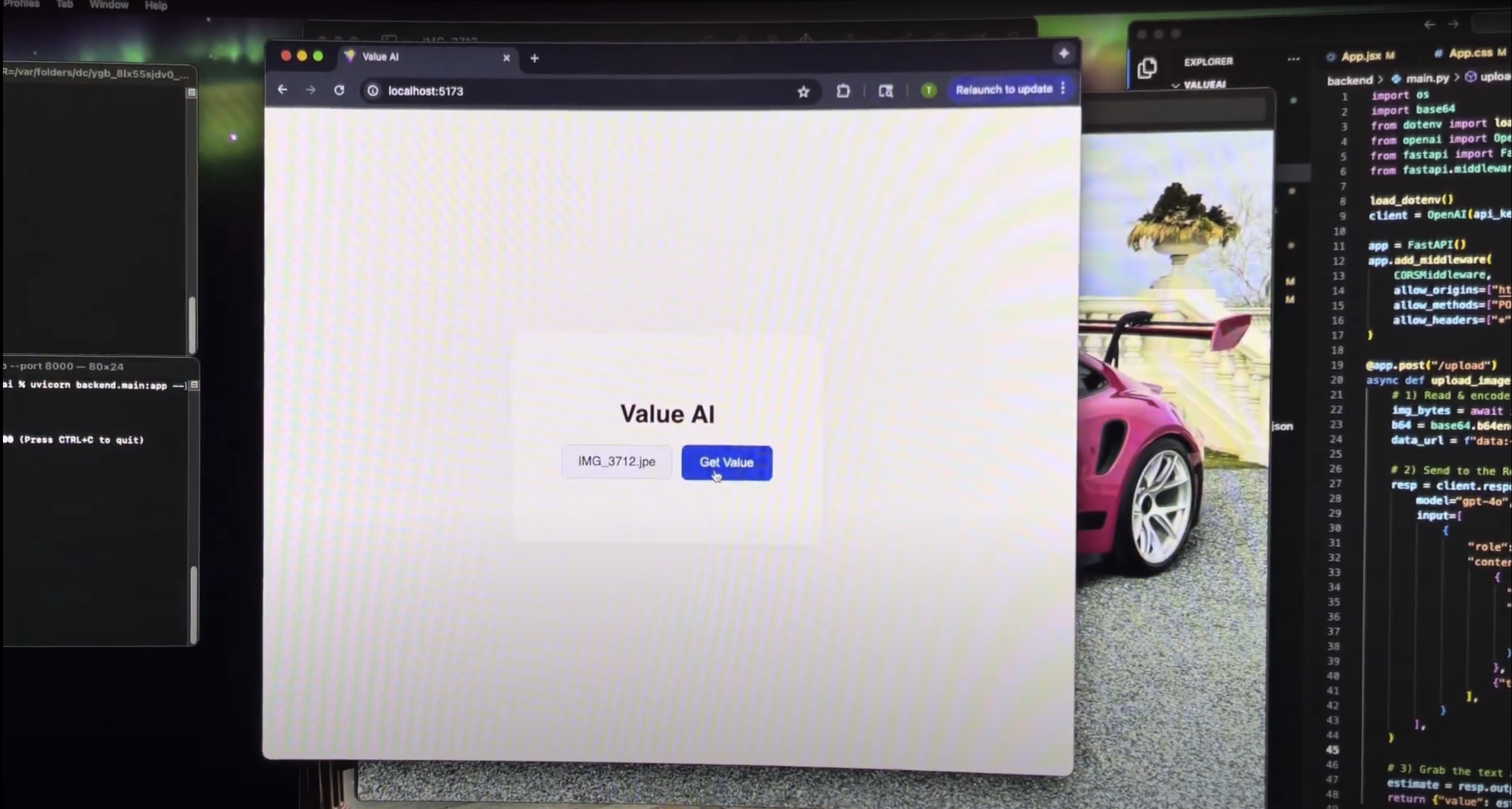 Project 3 screenshot